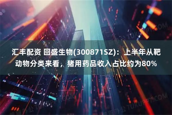 汇丰配资 回盛生物(300871SZ)：上半年从靶动物分类来看，猪用药品收入占比约为80%